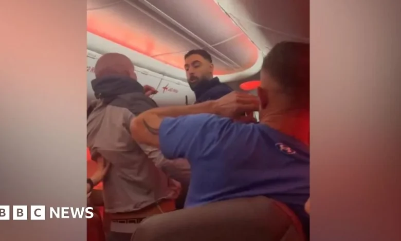 Jet2 hands passengers life ban after mid-air brawl