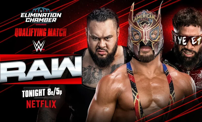 Jey Uso vs. “Original” El Grande Americano vs. Bronson Reed | Men’s Elimination Chamber Triple Threat Qualifying Match
