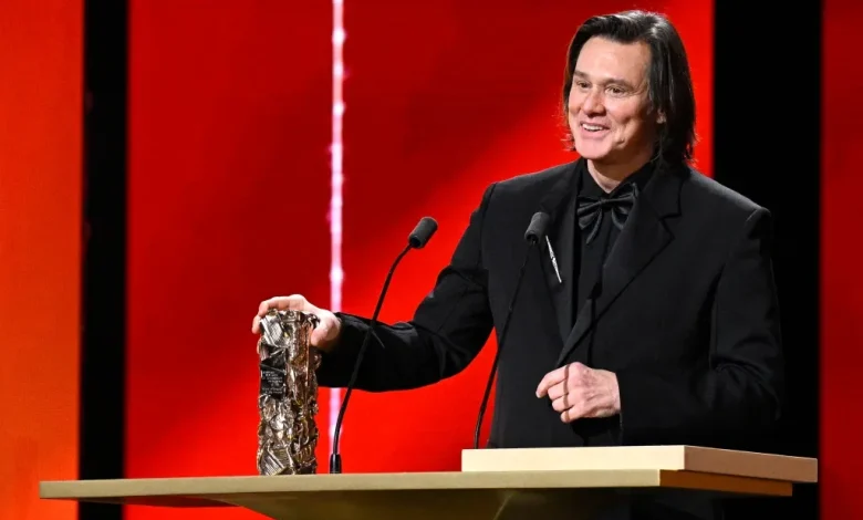 Jim Carrey Recalls French Roots As He Makes Rare Public Appearance For César Honor