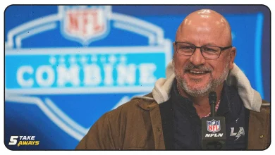 Joe Hortiz Talks Mike McDaniel, Odafe Oweh & Zion Johnson at 2026 NFL Combine