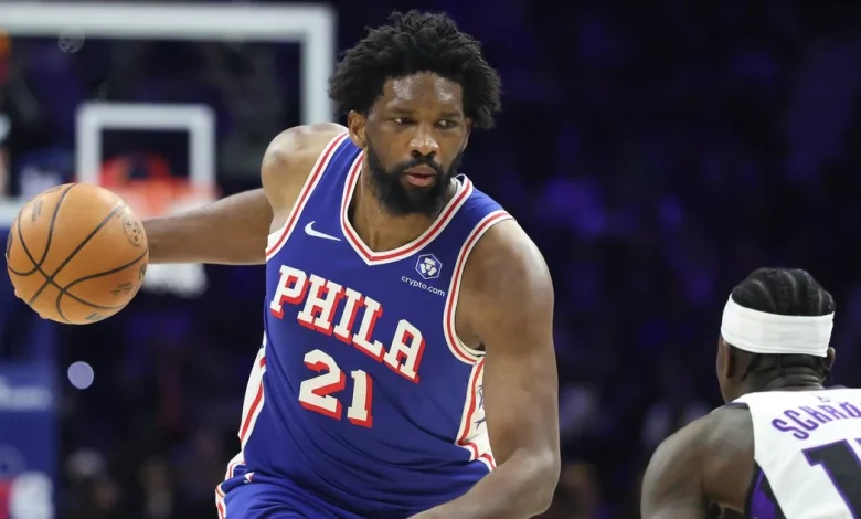 Joel Embiid questionable for Sixers-Knicks on Wednesday