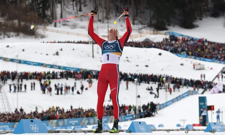 Johannes Høsflot Klæbo wins sixth gold, most ever in a single Winter Olympics