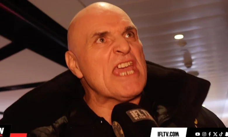 John Fury Confronts Carl Froch Before Fury Comeback Presser