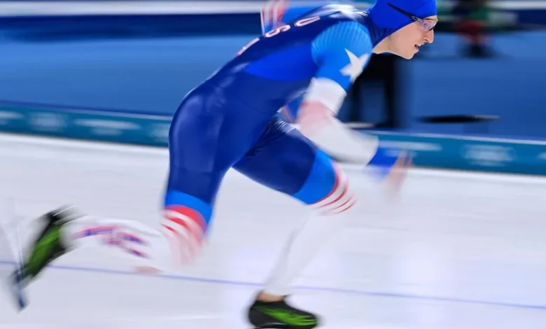 Jordan Stolz gets another shot at a 3rd Olympic speedskating gold medal on Saturday