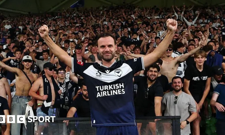 Juan Mata: Ex-Man Utd and Chelsea midfielder scores two stunning goals in Melbourne derby victory