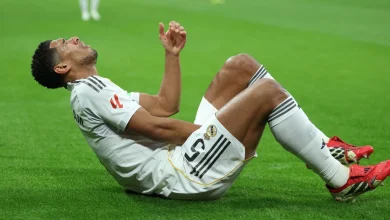 Jude Bellingham goes off injured in Real Madrid's clash with Rayo Vallecano