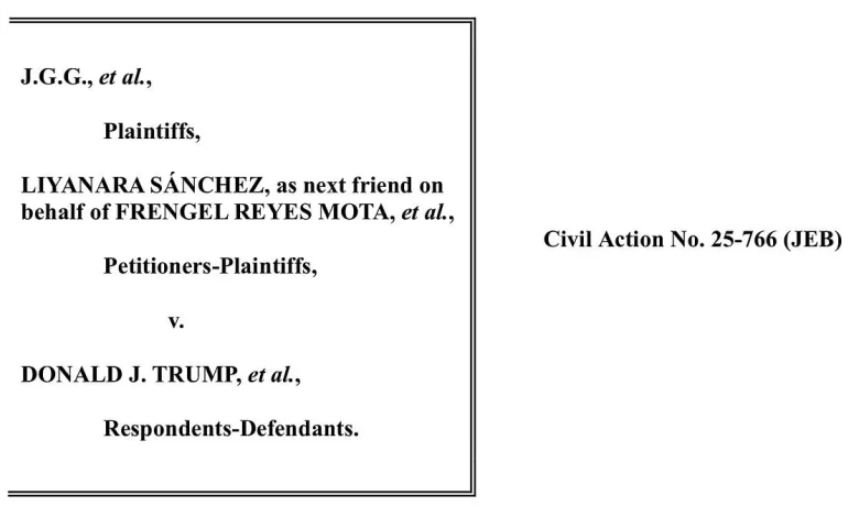 Judge Boasberg’s Most Recent Decision