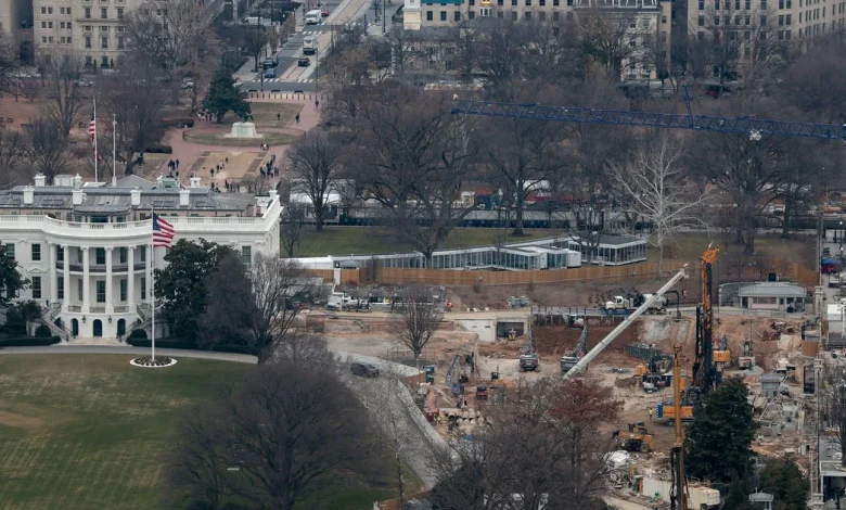 Judge rules construction of Trump's White House ballroom can continue for now