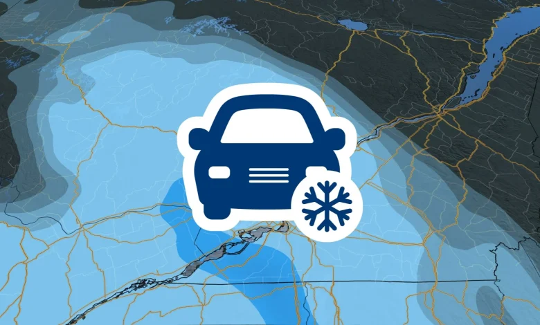 Jusqu'à 15 cm de neige mardi : voici les moments critiques
