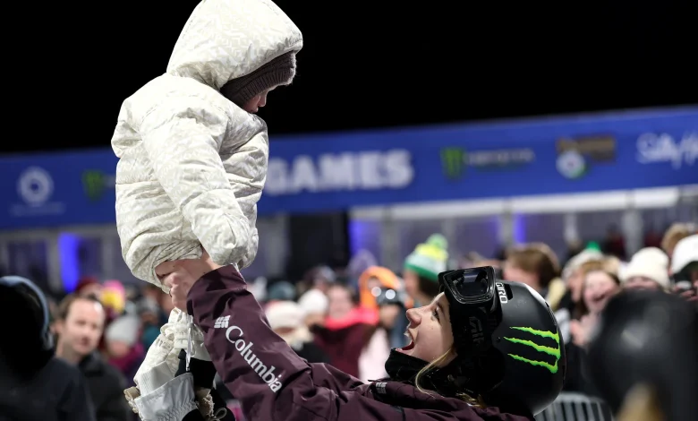 'Just happy to be a part of it': Freeskier Cassie Sharpe balances motherhood at third Olympics