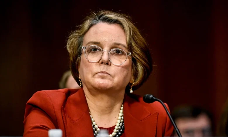 Justice Dept. antitrust chief says she's leaving, effective today