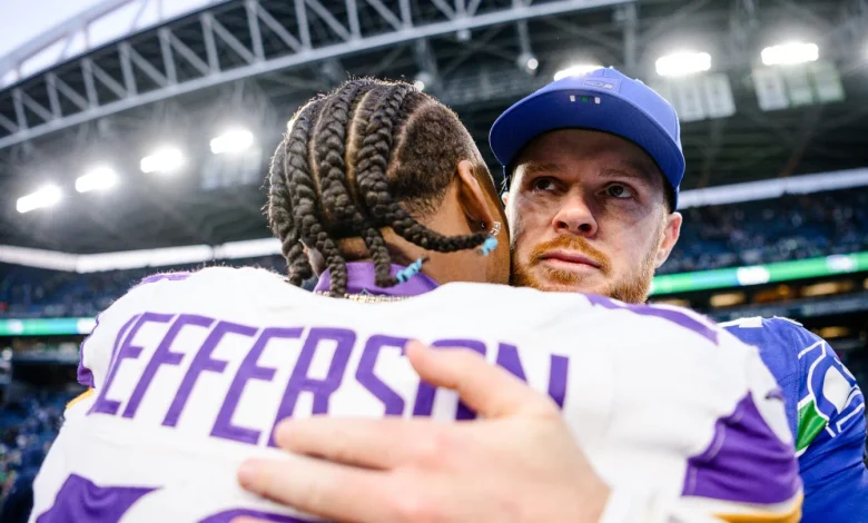 Justin Jefferson: I definitely feel like we would have done better with Sam Darnold