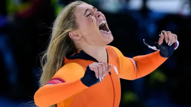 Jutta Leerdam won a gold medal, and Jake Paul cried and cried