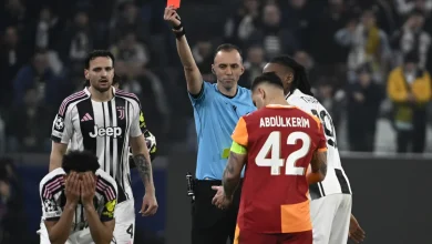 Juventus vs. Galatasaray: Kelly red card incident explained