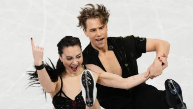 Kalamazoo-born Olympian Allison Reed represents Lithuania in Ice Dance