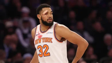 Karl-Anthony Towns injury: Knicks star suffers nasty cut in collision