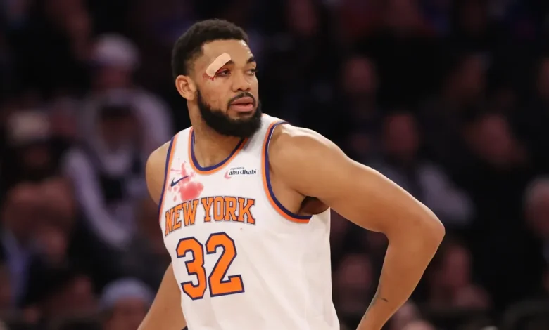 Karl-Anthony Towns injury: Knicks star suffers nasty cut in collision