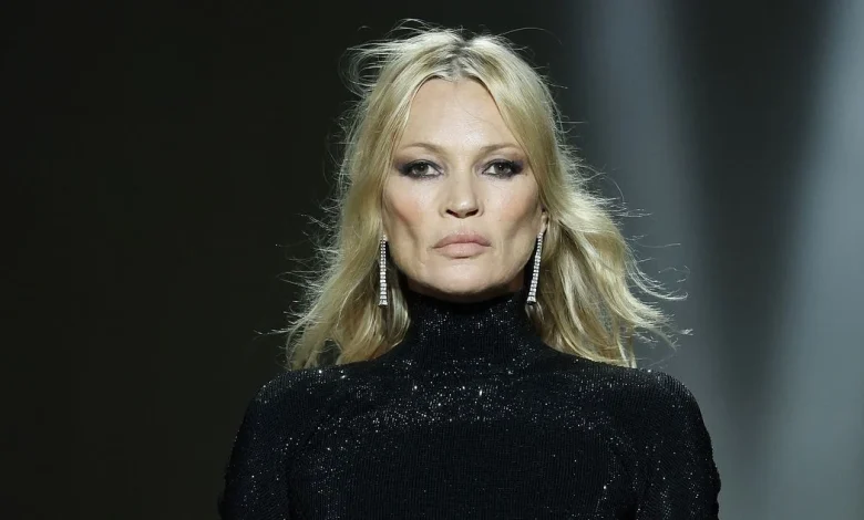 Kate Moss Closed the Gucci Show in a G-String
