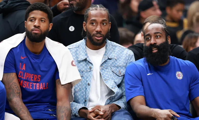 Kawhi Leonard Has Sad Reaction to James Harden, Paul George Trio Being Broken Up
