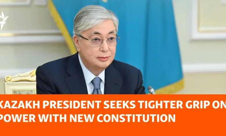 Kazakh President Seeks Tighter Grip On Power With New Constitution