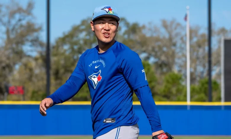 Kazuma Okamoto clubs first home run as Blue Jay at spring training