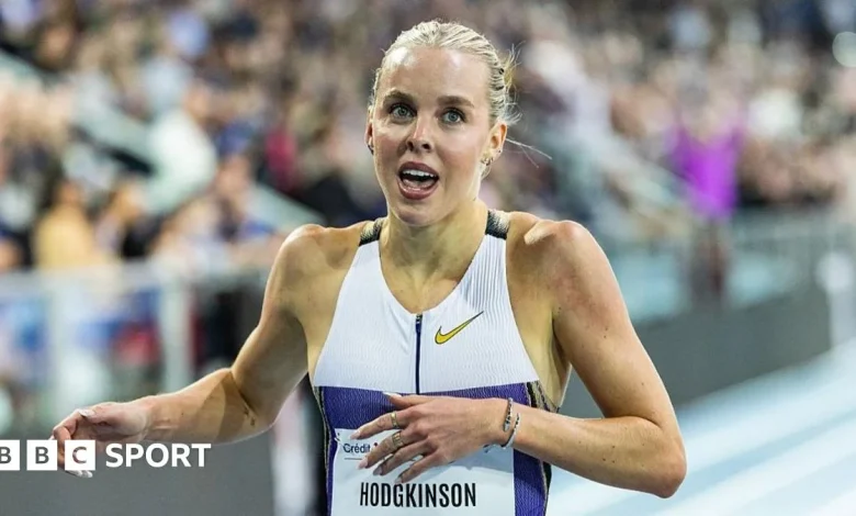 Keely Hodgkinson: How Olympic champion broke indoor 800m world record