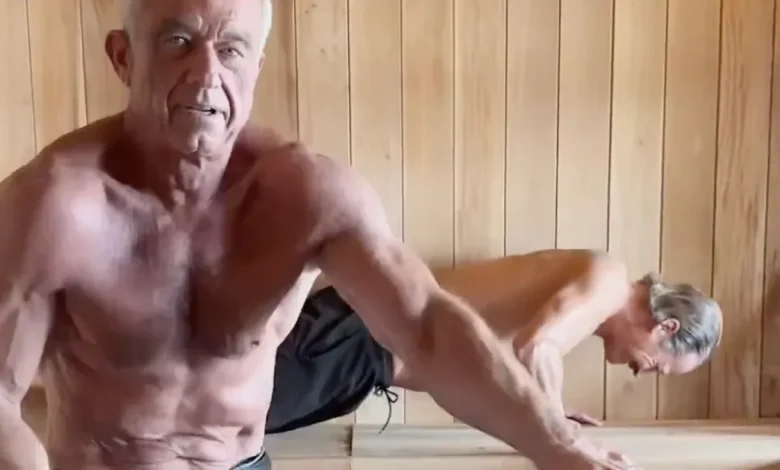 Kid Rock, RFK Jr. video shows them in a sauna, drinking whole milk