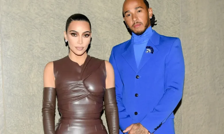 Kim Kardashian jets to UK for secret rendezvous with F1 star Lewis Hamilton: report