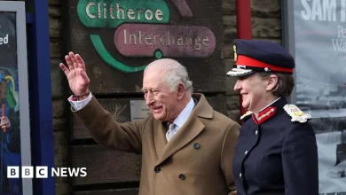 King Charles III visits Clitheroe, Samlesbury and Longridge