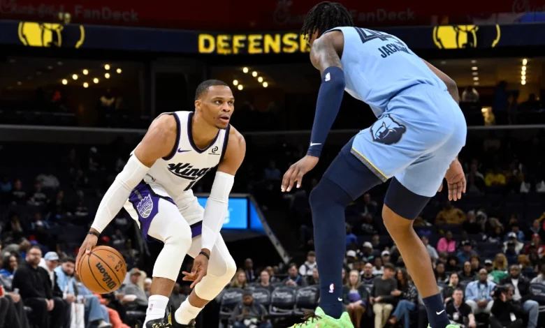 Kings end 16-game skid as Westbrook, Achiuwa lead way in win over Grizzlies