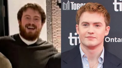 Kit Connor shows off brand new look in photo with Elton John and celebrity friends