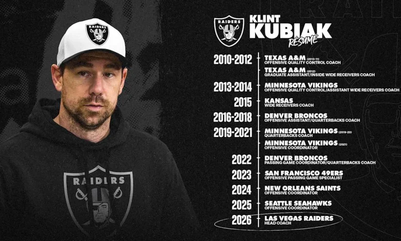 Klint Kubiak's journey to Las Vegas