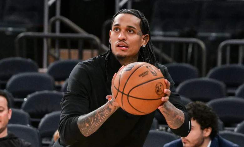 Knicks’ Jordan Clarkson is firmly out of the rotation