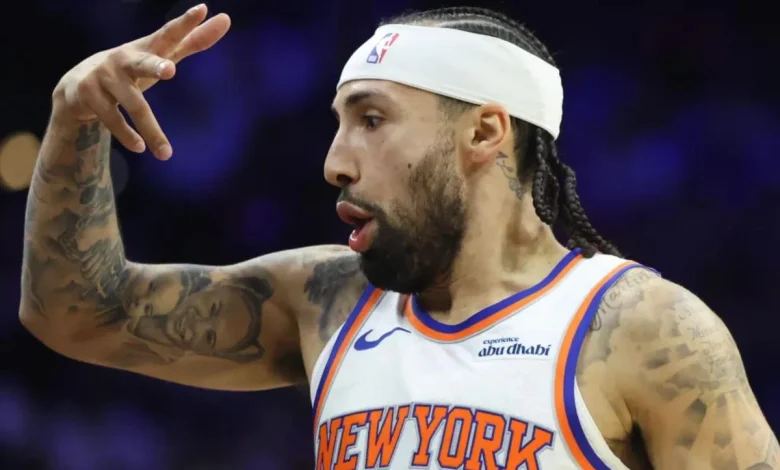 Knicks' Jose Alvarado already filling much-needed enforcer role