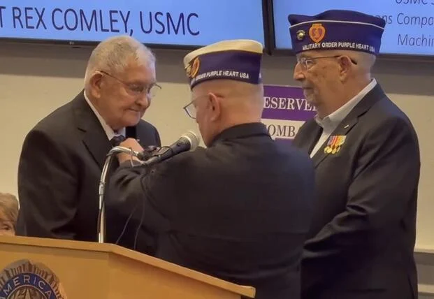 Korean War Marine, 94, Finally Gets Purple Heart After Seven Decades