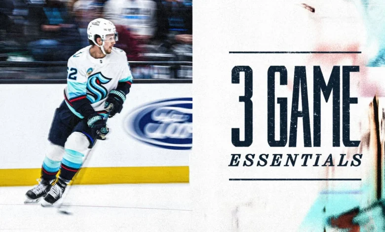 Kraken (25-19-9) at Golden Knights (25-14-14) | 7:00 p.m.