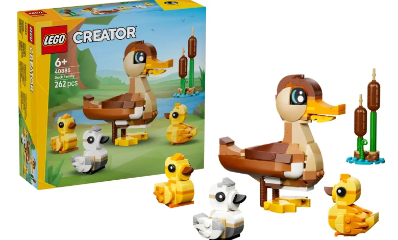 LEGO 40885 Duck Family GWP revealed!