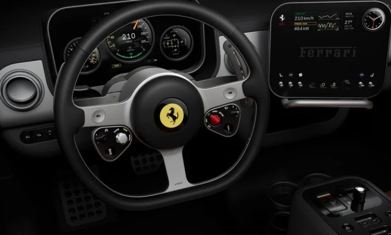 La Ferrari elettrica si chiama Luce, le foto degli interni