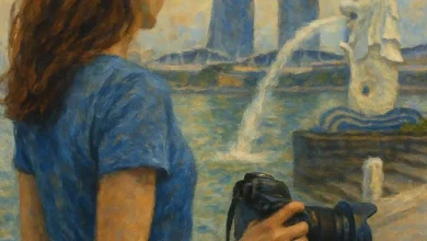 La photo du jour : Quand le lion bondit à Chinatown