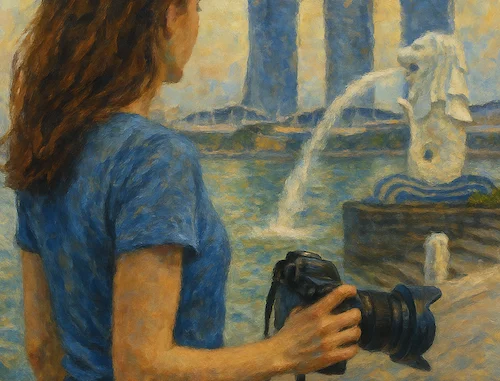 La photo du jour : Quand le lion bondit à Chinatown