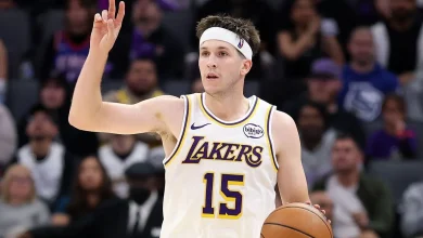 Lakers' Austin Reaves (calf) back in action against Nets