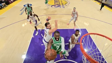 Lakers unable to make good on Pat Riley’s message, fall to rival Celtics