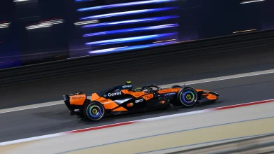 Lando Norris heads Max Verstappen and Charles Leclerc on first day of Bahrain pre-season testing