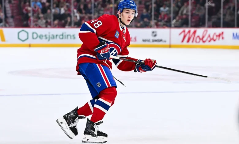 Lane Hutson loves playing with Noah Dobson: That’s great because they’re excellent together