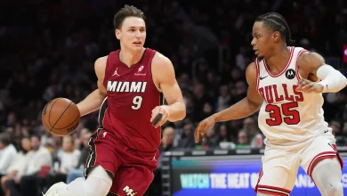 Larsson's best game of his career is not enough for Miami vs the Bulls