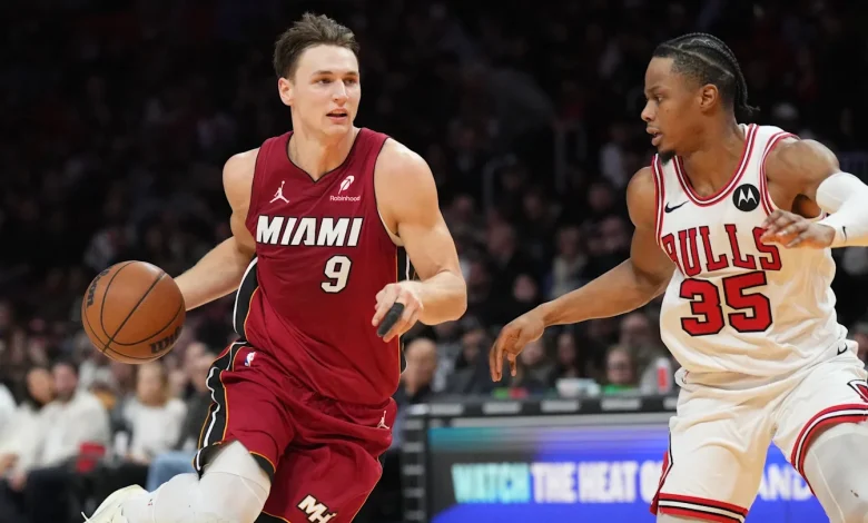 Larsson's best game of his career is not enough for Miami vs the Bulls