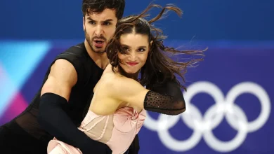 Laurence Fournier Beaudry and Guillaume Cizeron are on the brink of a controversial Olympic ice dance gold