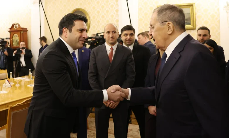 Lavrov criticises allegations of Russian intervention in Armenian elections