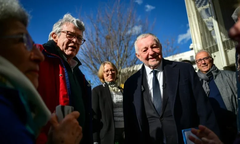 Le foot au coeur de la campagne d'Aulas à Lyon