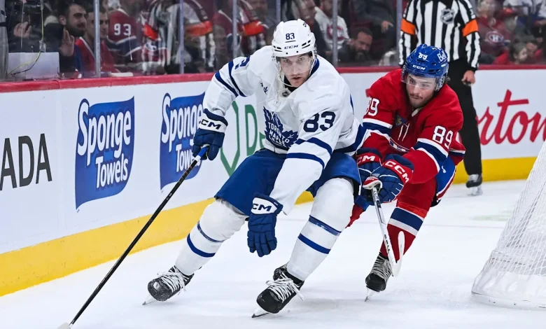Leafs loan defenseman back to AHL as Olympic break starts